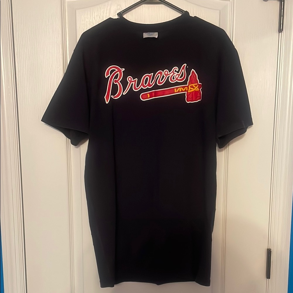 Atlanta Braves Navy Chipper Jones T-Shirt